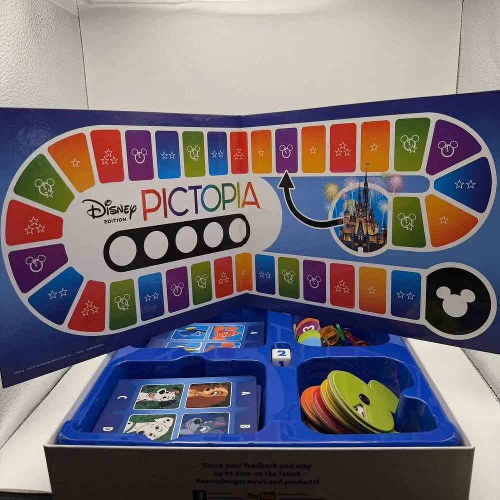 Pictopia Disney Edition The Ultimate Picture Trivia Family Game Ravensburger